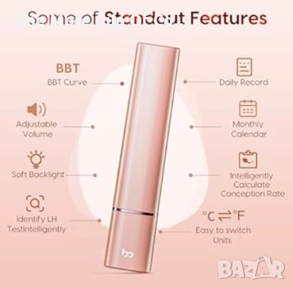 Базален термометър Фемометър Винка II, снимка 3 - Друга електроника - 51439858