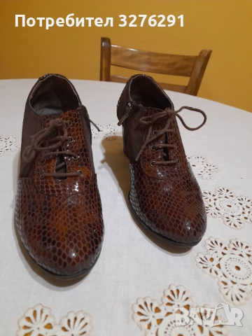 Кафяви обувки р.40 