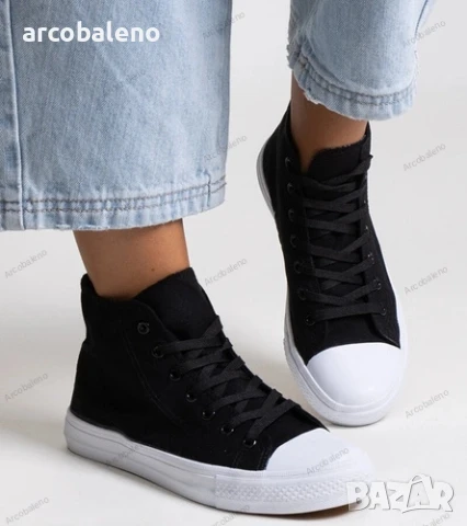 Дамски високи кецове Ghanem, 5цвята , снимка 12 - Кецове - 51168479