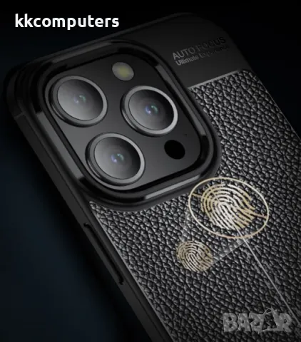 Калъф Wlons силикон Auto Focus / Като Кожа за Samsung S24 / Черен Баркод : 3126844 9.99 лв., снимка 3 - Калъфи, кейсове - 47789158
