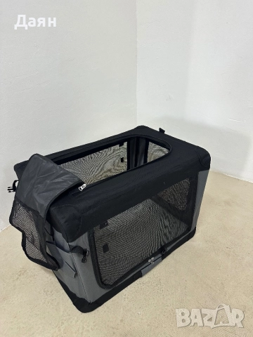 Транспортна чанта за големи домашни любимци Feandrea сгъваема, от текстил , снимка 6 - За кучета - 52747023