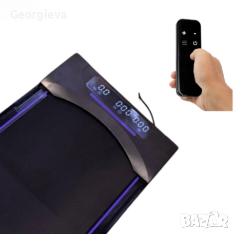 Компактна пътека за бягане с дистанционно – Тиха, тънка и идеална за дом и офис, снимка 3 - Други спортове - 52798242