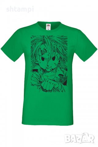 Мъжка тениска,The Seven Deadly Sins Meliodas 02,Анимация,игра,Празник,Повод,, снимка 5 - Тениски - 37978728
