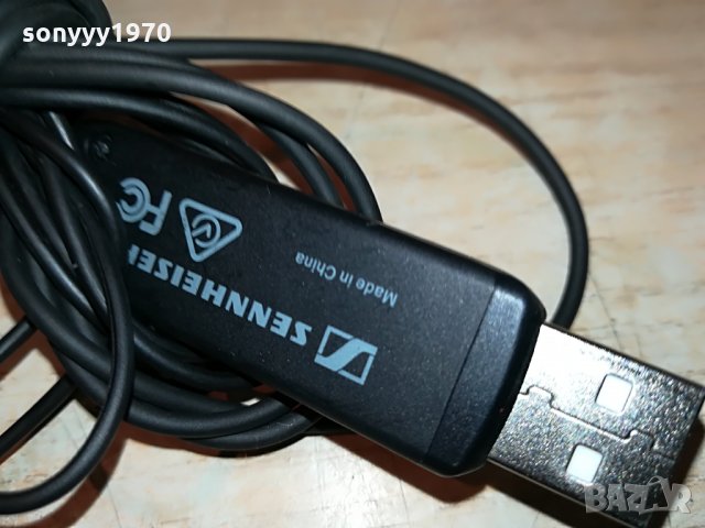 sennheiser usb headphones/microphone-внос france 1208212144, снимка 13 - Слушалки и портативни колонки - 33801134