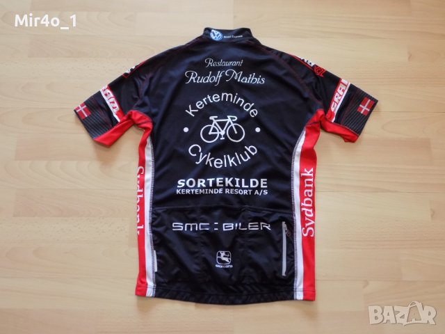 вело джърси giordana тениска колоездене велосипед оригинална унисекс L, снимка 2 - Спортни дрехи, екипи - 40284696