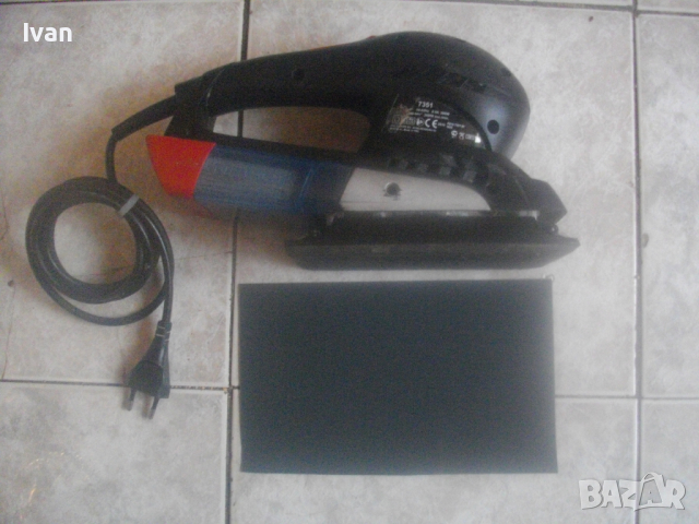 200 Вата Правоъгълен Профи Виброшлайф-СКИЛ-SKIL 7351-Breda-NL-180х90мм-ОТЛИЧЕН-С Прахов Миещ Филтър, снимка 17 - Други инструменти - 44736140