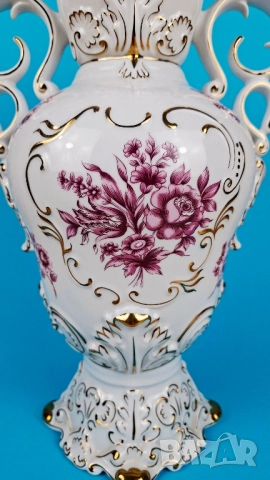 Порцеланова ваза - Hollohaza, Унгария, снимка 2 - Вази - 52136868