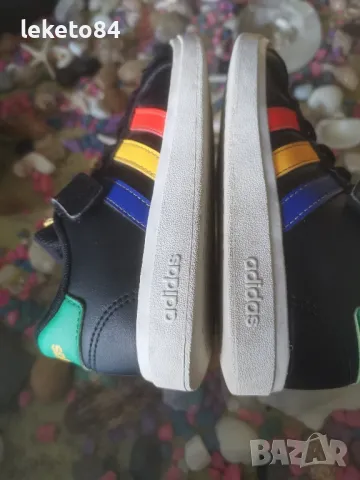 ADIDAS маратонки обувки Grand Court Lifestyle Черни Адидас номер 30, снимка 6 - Детски маратонки - 49624110