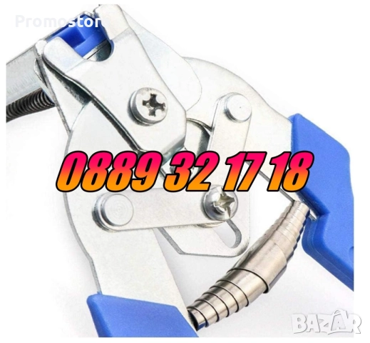 Клещи за връзване на колбаси, клещи за връзване на луканки + 600 скоби, снимка 3 - Друго търговско оборудване - 51786255