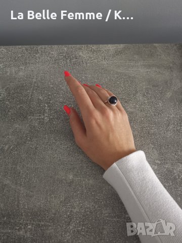 Сребърен пръстен с красива перла, снимка 10 - Пръстени - 34981220