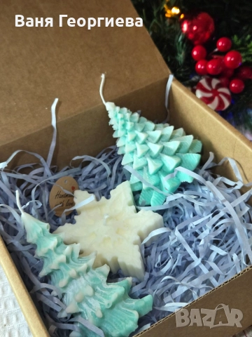 Ръчно изработени соеви свещи, снимка 2 - Ръчно изработени сувенири - 52595075