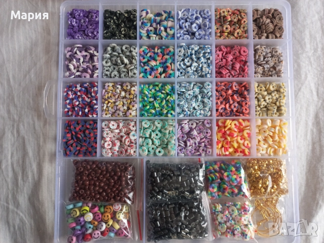 Голям лот от мъниста и перли за бижута, всичко 36 лв, снимка 3 - Други - 52669210