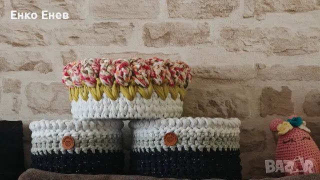 Изработка на ръчно плетени изделия, снимка 9 - Декорация за дома - 36484211