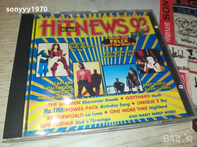 HIT NEWS 93 CD 1908251950, снимка 4 - CD дискове - 51422035
