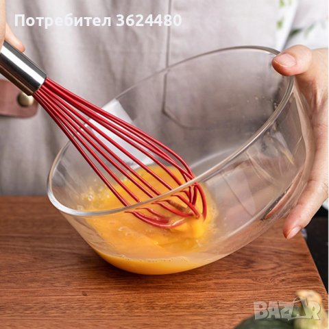 КУХНЕНСКИ СИЛИКОНОВИ ПРИБОРА ЗА ХРАНА - 10 бр., снимка 6 - Прибори за хранене, готвене и сервиране - 40039591