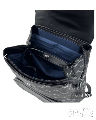 Стилна черна раница , снимка 3 - Раници - 42722197