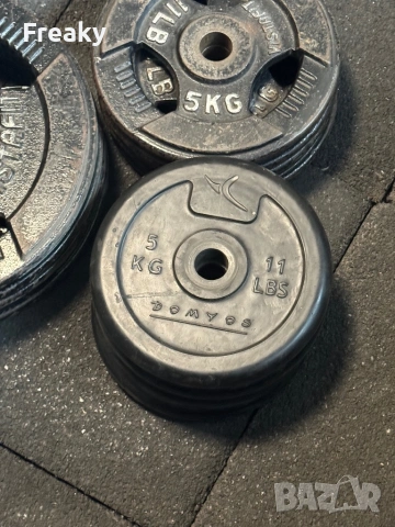 Дискове тежести за лост с дръжки ф 30 , снимка 2 - Фитнес уреди - 54357777