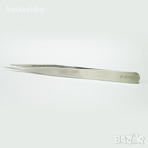 Професионална висококачествена часовникарска пинсета права за часовникари, снимка 2 - Други инструменти - 29093210