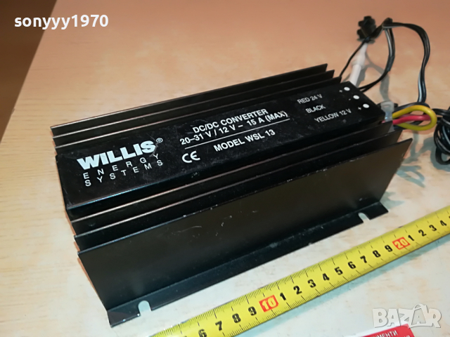 WILLIS WSL 13 ENERGY SYSTEMS-FRANCE 1704221251, снимка 2 - Друга електроника - 36482773