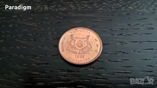 Монета - Сингапур - 1 цент | 1995г., снимка 2 - Нумизматика и бонистика - 29145606