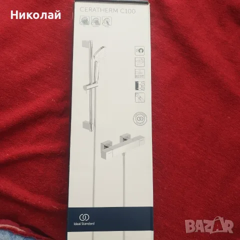 термостатичен душ батерия