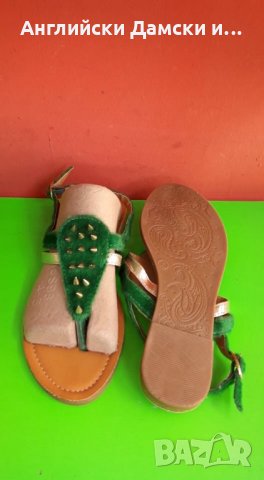 Английски дамски сандали, снимка 4 - Сандали - 29393790
