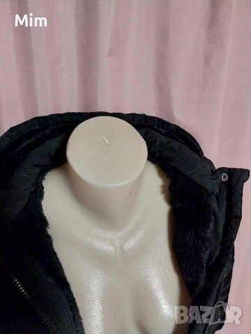PRIMARK 8-9/135 Детска зимна шуба за момиче в черно , снимка 2 - Детски якета и елеци - 52494954
