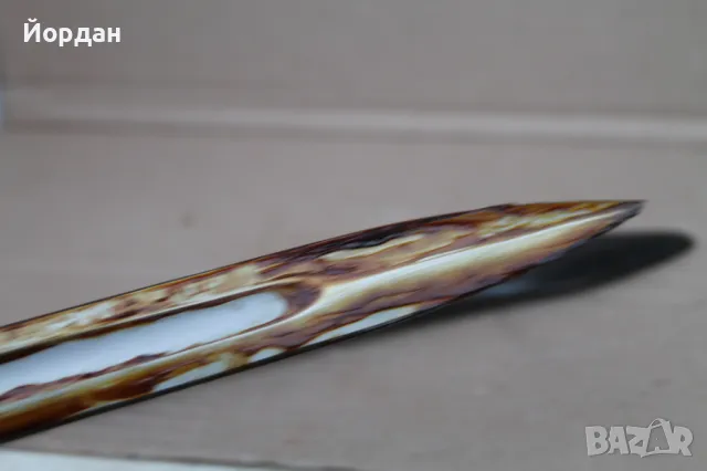 Окопен нож от преработен ''АК 47'', снимка 7 - Ножове - 48681288