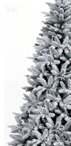 Изкуствена елха Kring Melbourne , цялата заснежена с метална стойка, снимка 15 - Декорация за дома - 52516572