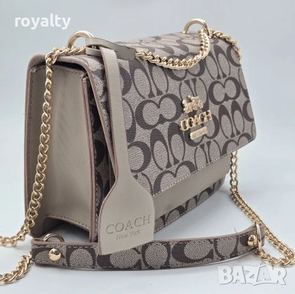 Coach Дамска Кожена Чанта , снимка 2 - Чанти - 52282108