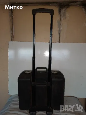 Пластмасов куфар за инструменти с разтегателна дръжка