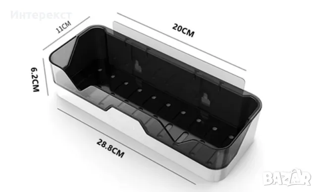 Луксозна Етажерка за Баня Без Пробиване, снимка 6 - Етажерки - 49122347