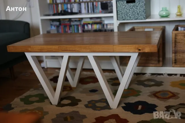 Холна маса масив, снимка 5 - Маси - 49900702