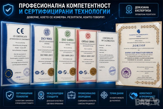 Намиране на вода за сондаж до 600 m, снимка 4 - Други услуги - 54337625