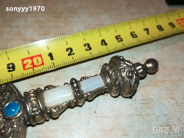 ОРИЕНТАЛСКА КАМА С КАНИЯ 0810211734, снимка 11 - Антикварни и старинни предмети - 34396223