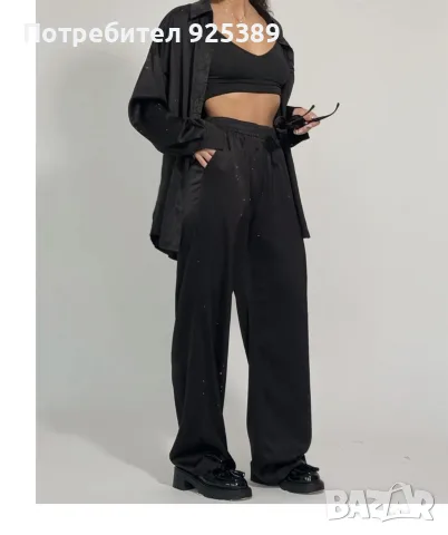 Сатенен комплект Fashion House