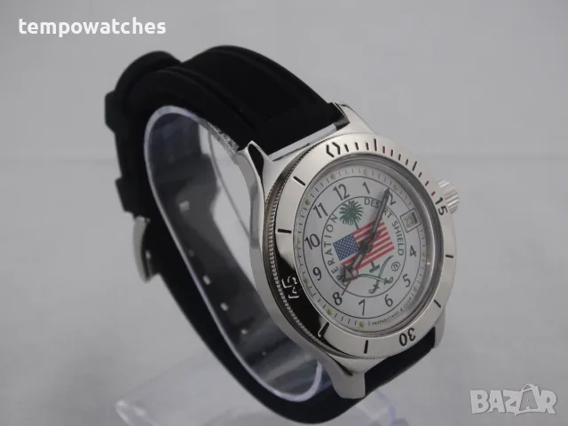 ВОСТОК АМФИБИЯ АВТОМАТИЧЕН -“DESERT SHIELD” ref: 120065, снимка 14 - Мъжки - 42202023