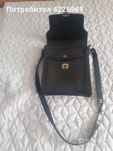 НОВА мъжка чанта с дръжка от естестена кожа, снимка 5 - Чанти - 50562924