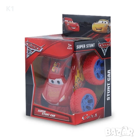 Кола за препятствия Спайдърмен/МакКуин Колите, Spiderman McQueen Cars, снимка 2 - Образователни игри - 51241581