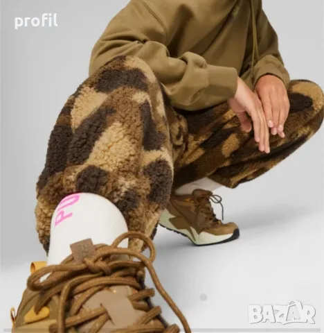 Puma Downtown Sherpa M мъжко долнище/джогър, снимка 2 - Спортни дрехи, екипи - 56309297