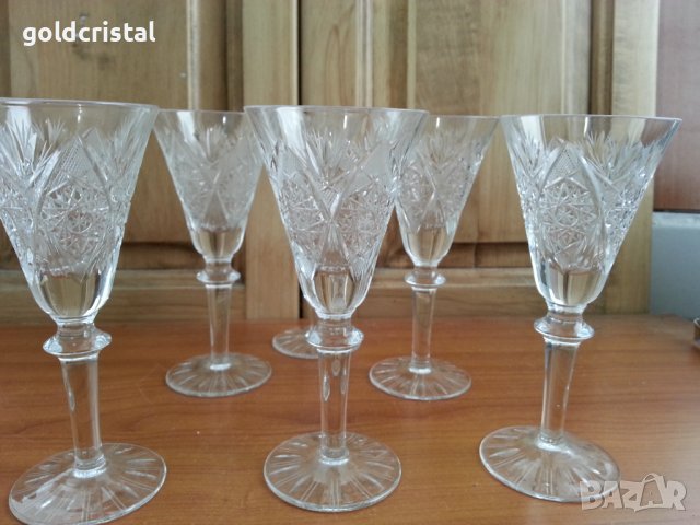 Кристални чаши български кристал , снимка 1