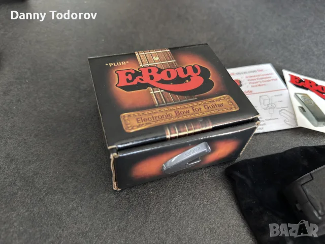 EBow Plus (Electronic Bow for Guitar) – Чисто нов, неизползван (Пълен комплект), снимка 7 - Други - 55874187