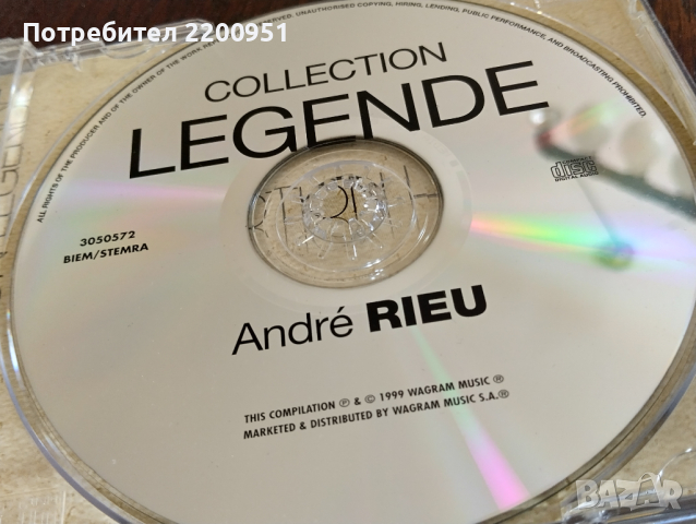ANDRE RIEU, снимка 5 - CD дискове - 44657823