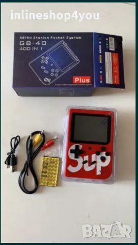 400 ИГРИ Преносима Ретро Геймърска Конзола / Игра SUP Гейм Бой, снимка 3 - Други игри и конзоли - 31727006