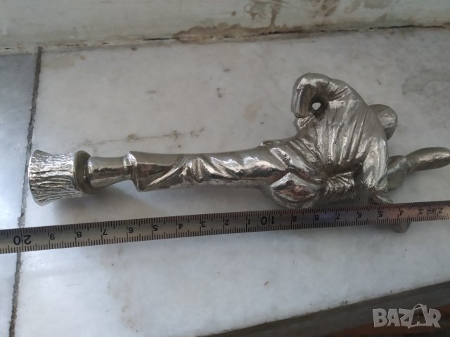 месингова статуетка-каратист, снимка 5 - Статуетки - 37204087