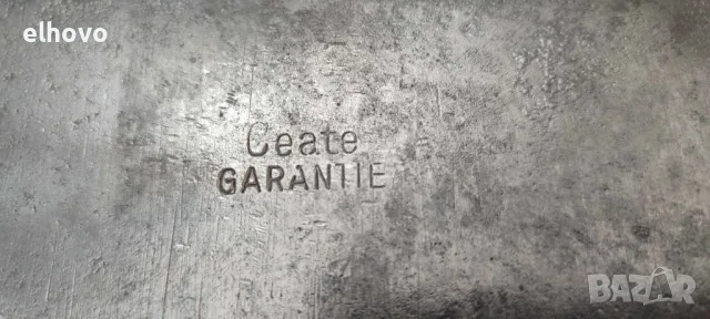 Голям сатър Ceate Garantie, снимка 2 - Антикварни и старинни предмети - 47664035