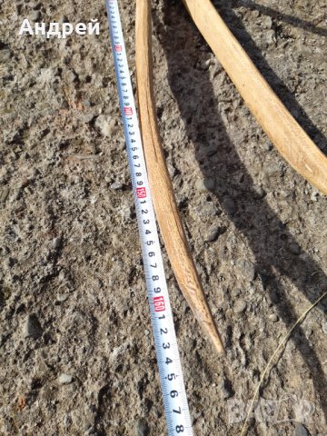 Стара дървена трирога вила, снимка 7 - Други ценни предмети - 44340522