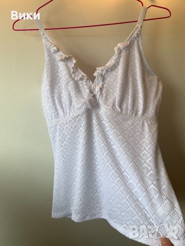 Дамски бял потник, снимка 4 - Потници - 40064927