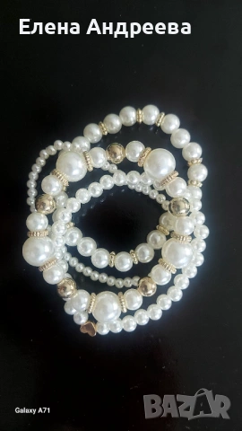 Перлени гривни., снимка 3 - Гривни - 54003542
