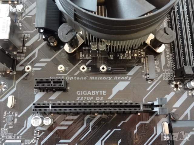 Gigabyte Z370P D3 + Intel Core i3-8100 4-ядрен, Дъно + Процесор + Охлаждане, снимка 2 - Дънни платки - 34874866